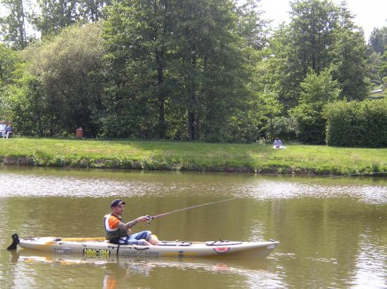 Canoë avec Moteur électrique