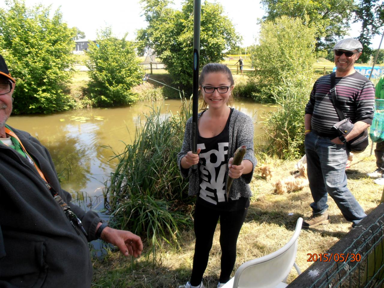 2015 - 30-5 Pêche de la Truite chez Décathlon