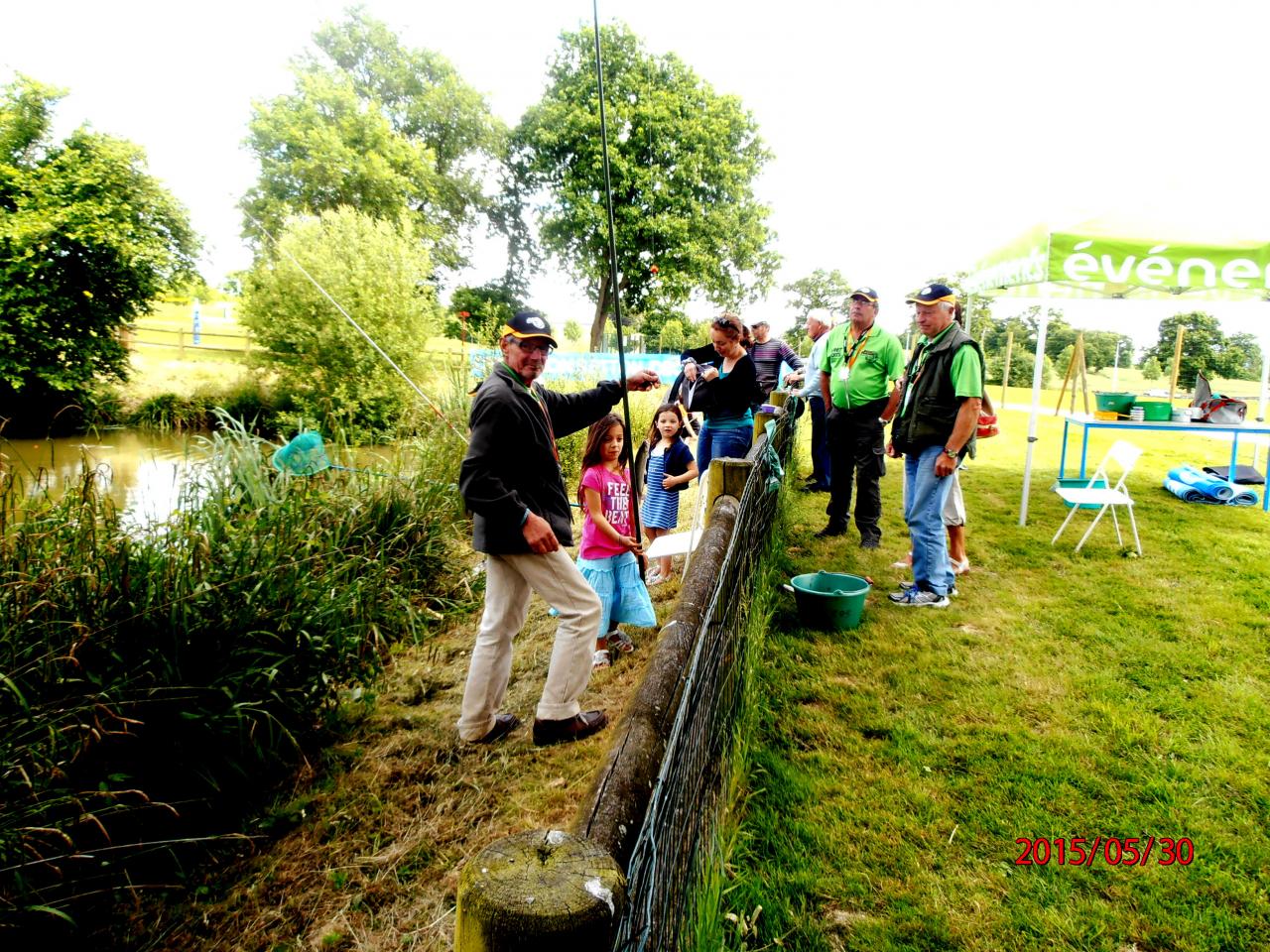 2015 - 30-5 Pêche de la Truite chez Décathlon