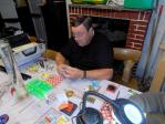 Montage de lignes par les encadrants