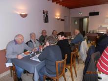 Repas de fin de cours de pêche