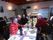 Repas de fin de cours de pêche