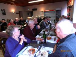 Repas de fin de cours de pêche